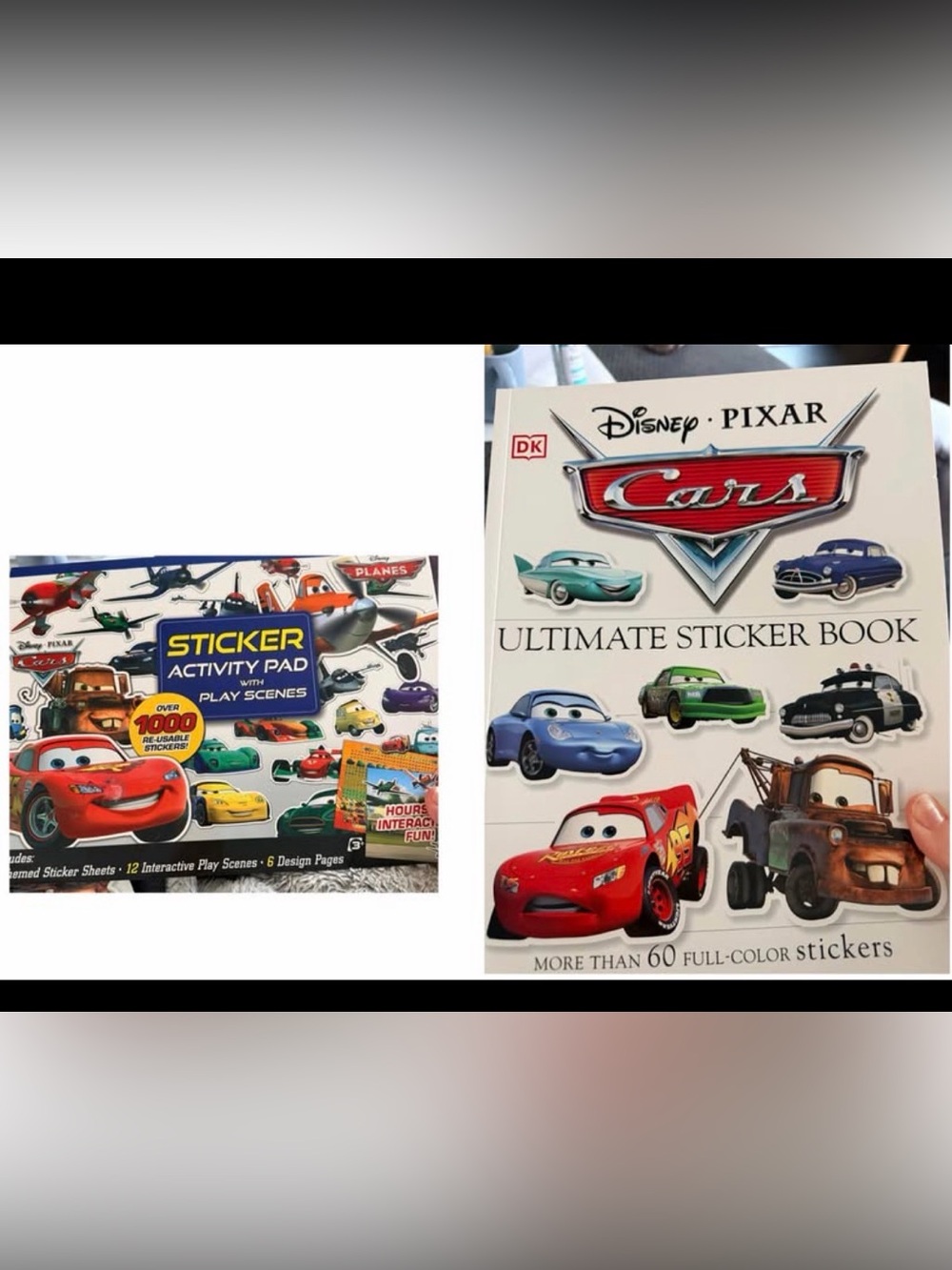 Disney Cars Sticker books (2)